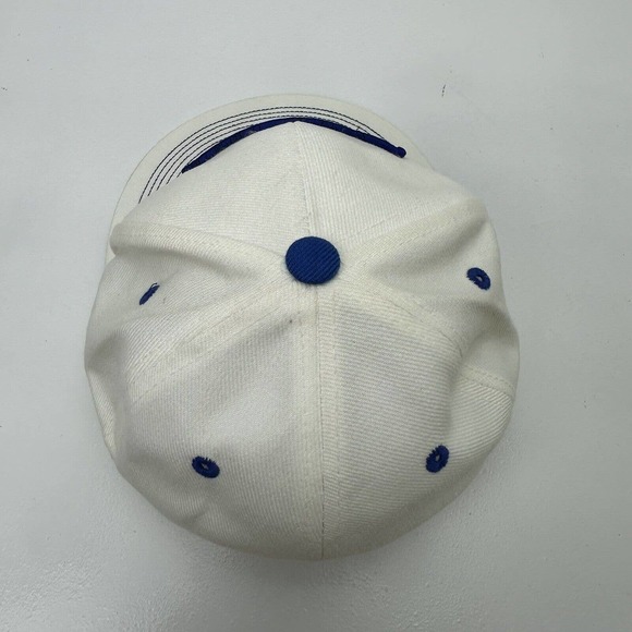 KBETHOS Hat Cap White Blue Cassette Tape Fitted Small Music Retro - Picture 9 of 13
